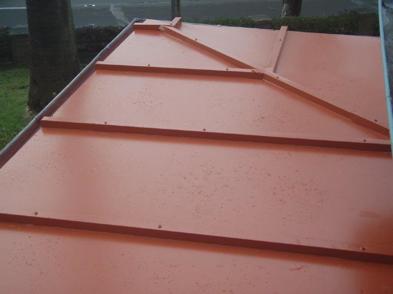 TP Roofing - Small custom made Colorbond roof